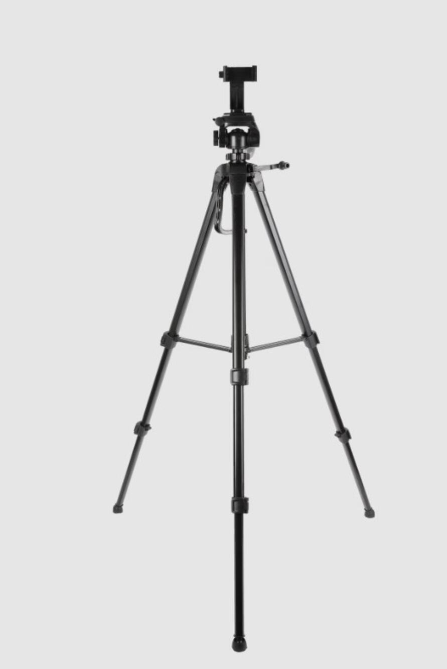 onn 67-inch Tripod w.Smartphone Cradle 4 DSLR Cameras, Smartphones,GoPro Action